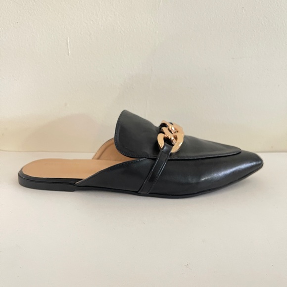 Easy Smile Mules Slides Chain Loafer - Picture 8 of 11